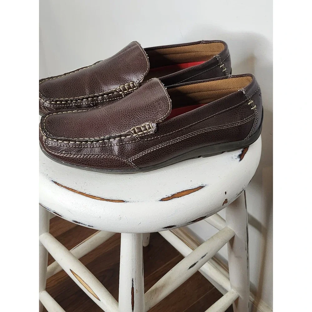 Tommy Hilfiger Mens Dathan Brown Loafer 9‎
